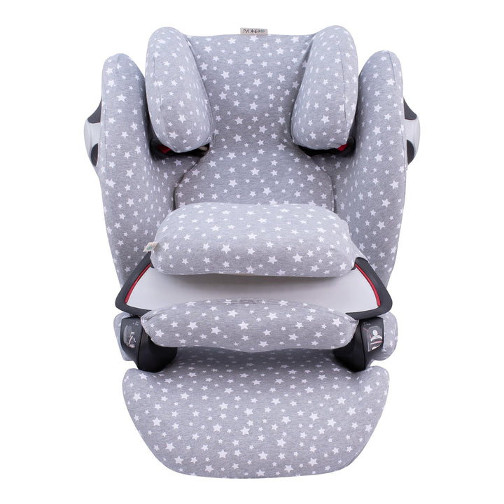 JYOKO Kids Bezug für Autositz kompatibel mit Cybex Pallas M (White Star), White Star