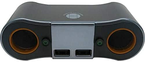 Zigarettenanzünder-Baceyong 2 WAY MULTI SOCKET AUTO ZIGARETTENLADEGERÄT Zigarettenanzünder Splitter