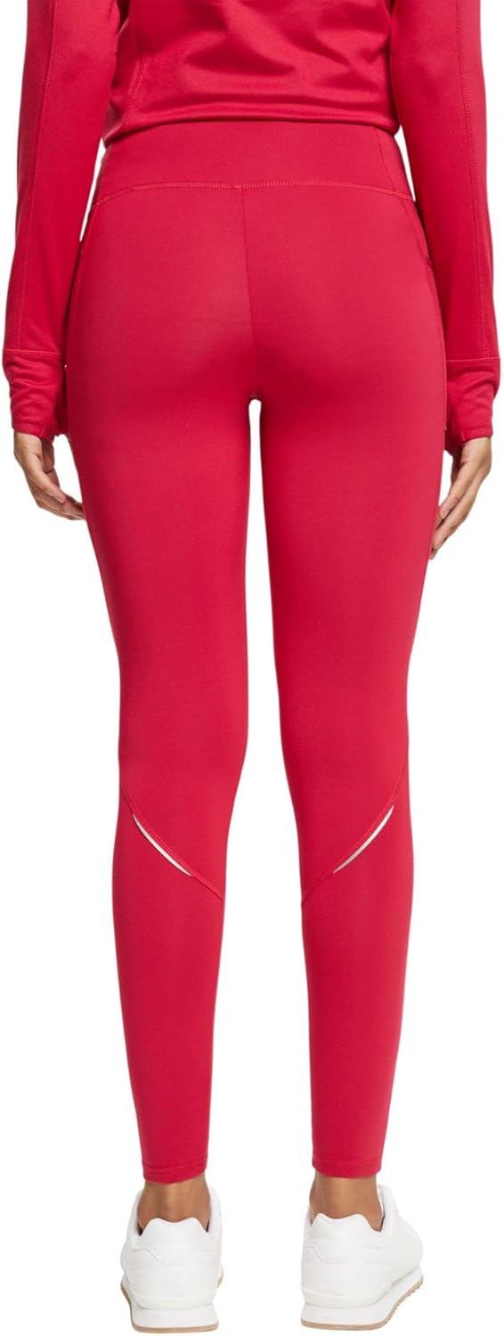 ESPRIT Leggings mit Taschen M Cherry Red, M Cherry Red
