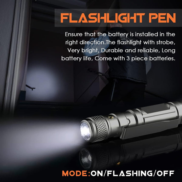 BIIB Geschenke für Männer, Vatertagsgeschenk für Papa, Multitool Pen mit LED Gadgets, Geburtstagsges