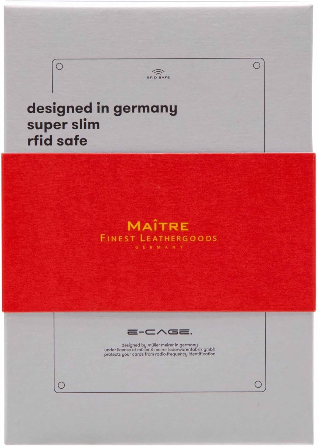 Maitre f3 c-three e-cage sv8 Einheitsgrösse Schwarz, Einheitsgrösse Schwarz