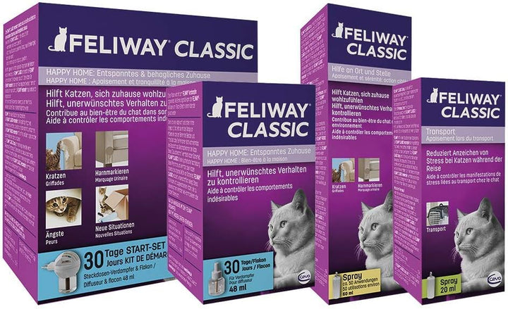 Feliway CEVA Classic Spray - Doppelpack - 2 x 60 ml (Pumpspray)