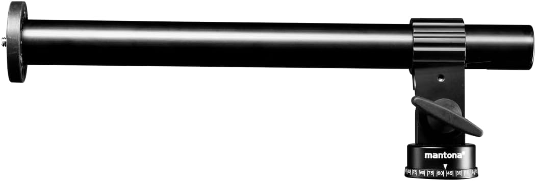 Mantona Stativauslegearm und Mittelsäule (31 cm)