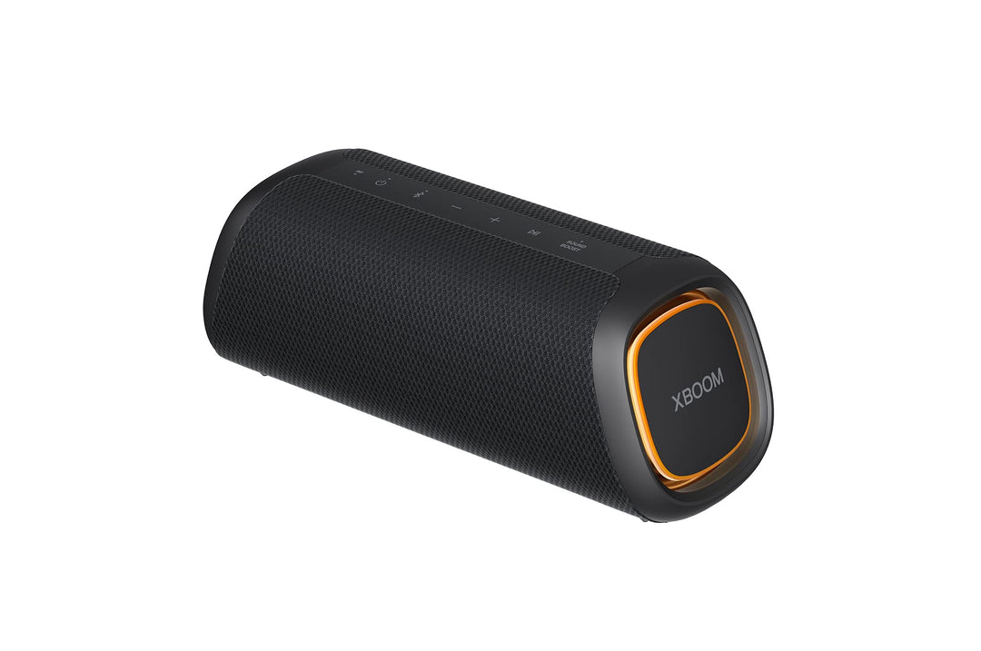 LG XBOOM Go DXG5, tragbarer Bluetooth-Lautsprecher (20 Watt, Google Assistant, Siri, Beleuchtung), S