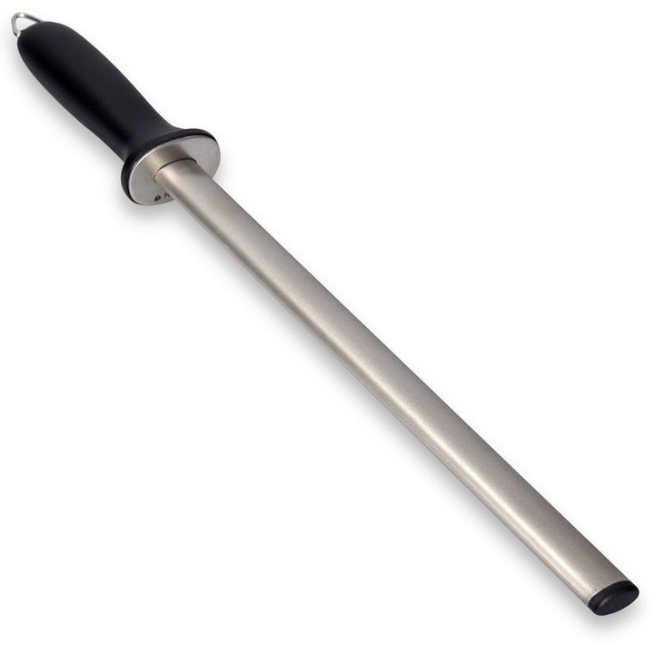 Navaris Diamant-Wetzstahl Wetzstab oval - 31 cm Langer Schleifstab - Messerschleifer für versch. Mes