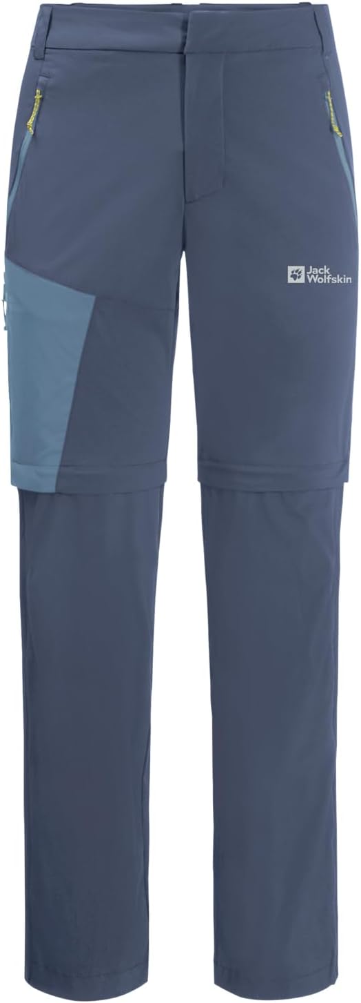 Jack Wolfskin Herren Wanderhose Glastal Zip Away Pants M 48 Evening Sky, 48 Evening Sky