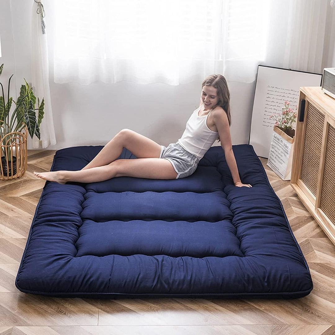 MAXYOYO Klappmatratze Futon Matratze Bodenmatratze Gepolsterte Japanische Tatami Gesteppte Bett, Dic