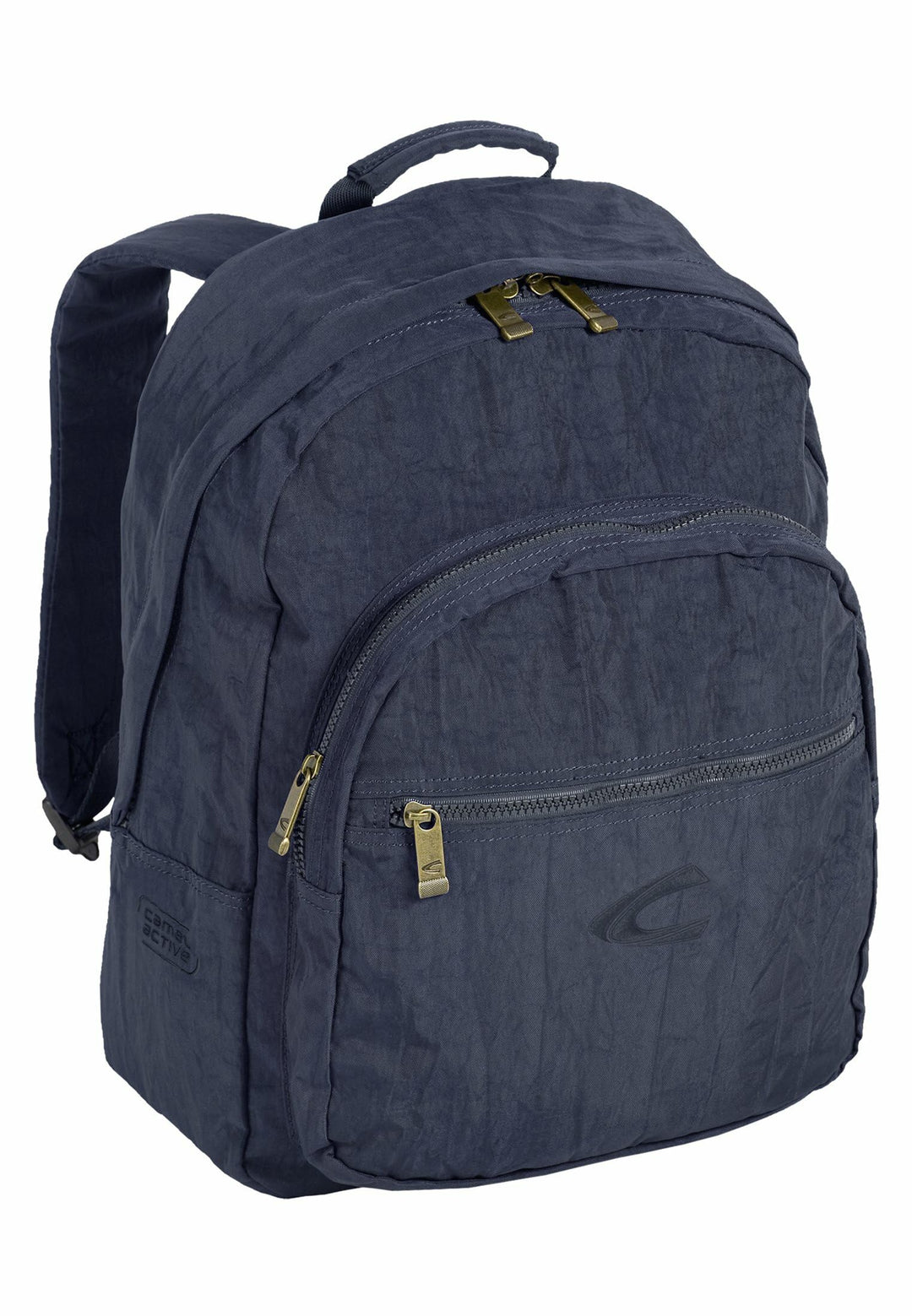 camel active Herren Journey Rucksack mit Organizerfach Dark Blue M, Dark Blue M
