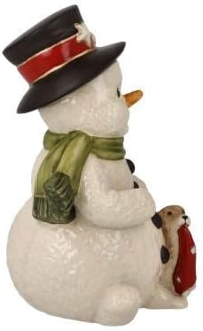 Goebel Figur Schneemann Mein treuer Freund Schneemänner, aus Steingut gefertigt, Höhe 12cm, 66-704-3