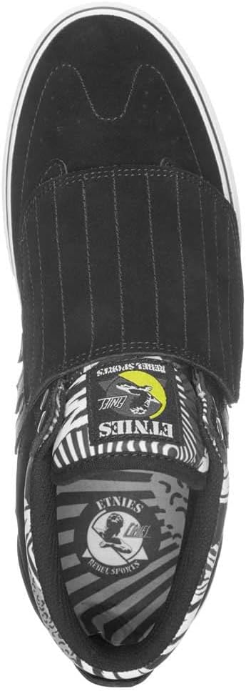 Etnies Herren Windrow Vulc Mid X Rebel Skate-Schuh 41 EU Black Print, 41 EU Black Print