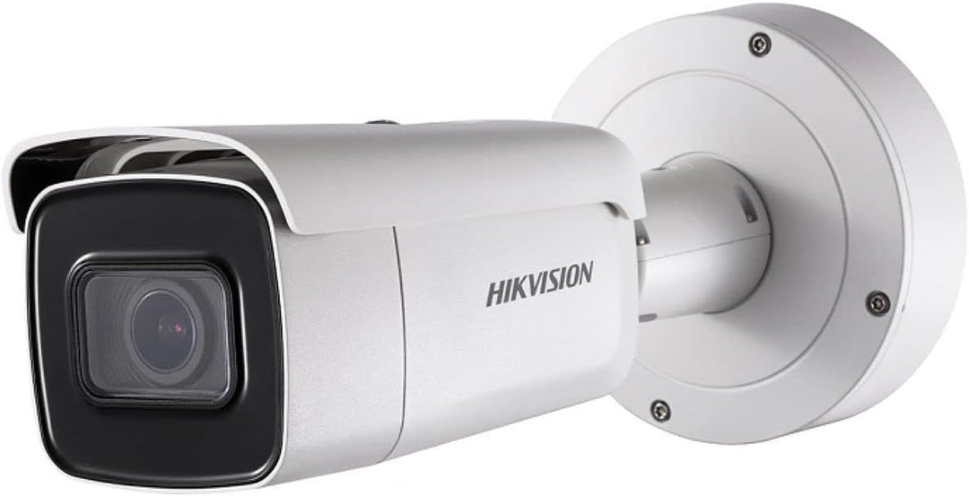 HIKVISION Unisex-Adult NX-821 Tubular IP 8MPX, LEDs IR 60, ÓPTICA MOTORIZADA, WDR 120DB, ACUSENSE, H