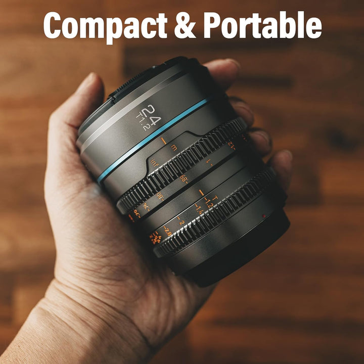 SIRUI Night Walker Objectif Cine 24 mm Mise au Point manuelle T1.2 Grande ouverture S35 Cadre Prime