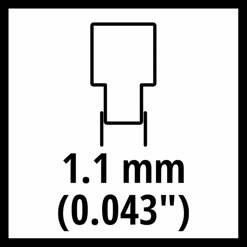 Original Einhell Ersatzkette 20 cm (Kettensägen-Zubehör, passend für Akku-Kettensäge FORTEXXA 18/20