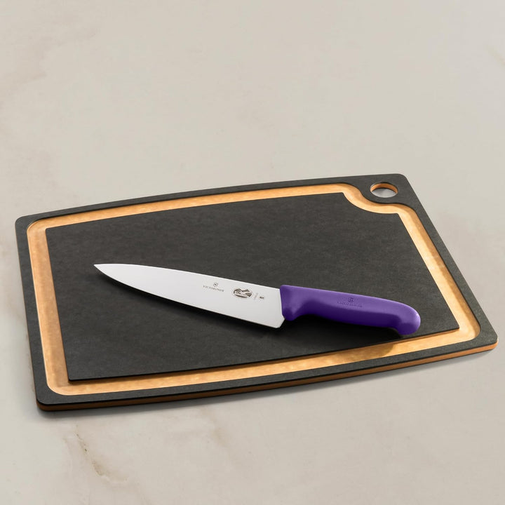 Victorinox Fibrox Kochmesser, Breites Universalmesser für Fleisch, Fisch, Gemüse und Kräuter, 20 cm,