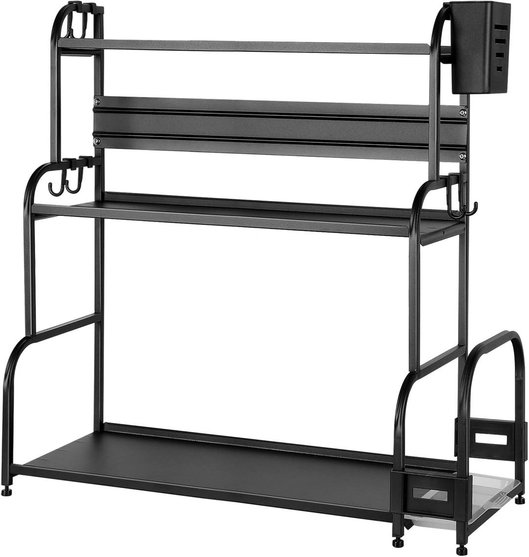 Aufbewahrung unter der Spüle, Küche, Organizer für Spülbecken, 2/3 Ebenen, ausziehbare Schublade, Kü