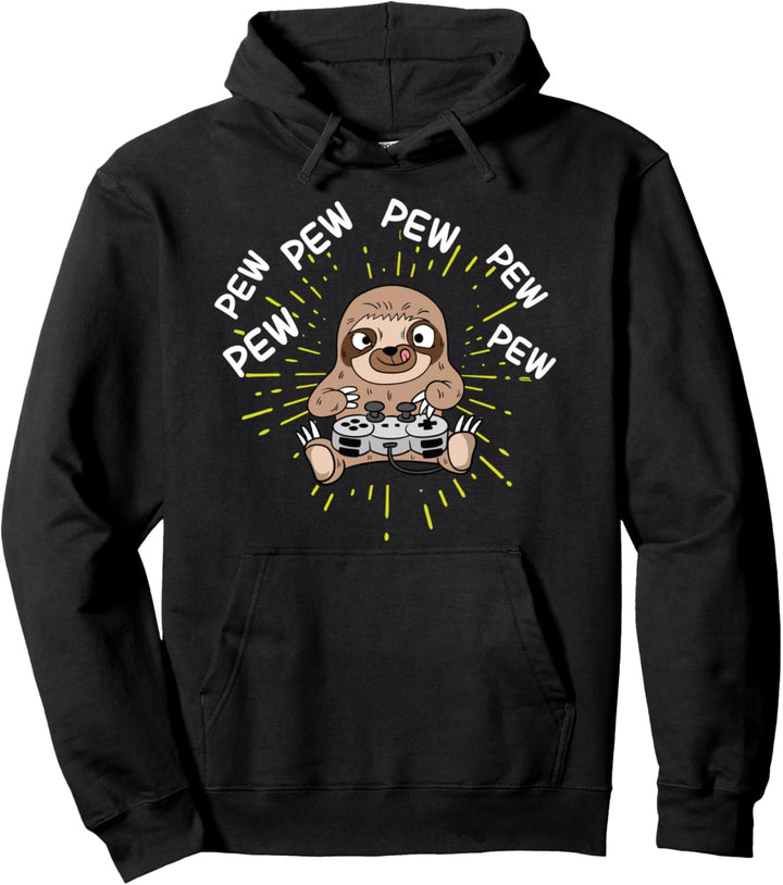 Bank Gamer Sloth Pullover Hoodie
