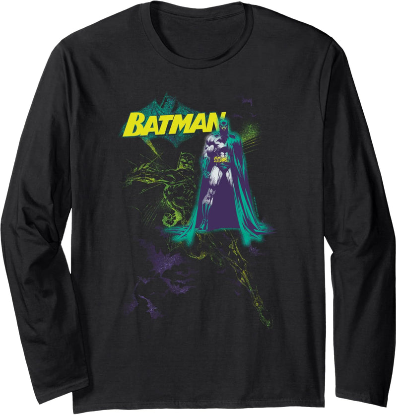 Batman Bat Spray Langarmshirt