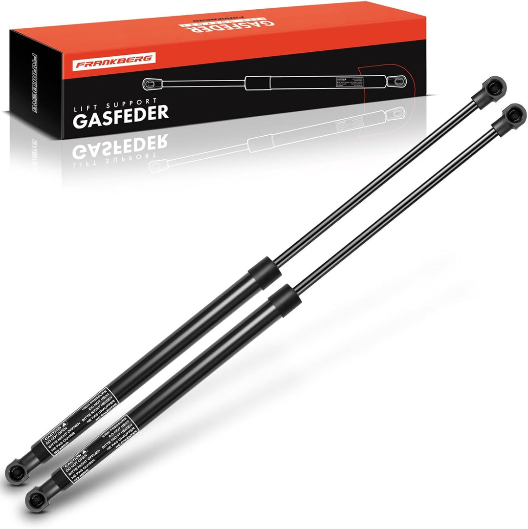 Frankberg 2x Gasfeder Dämpfer Heckklappe Kompatibel mit Clio III BR0/1 CR0/1 Schrägheck 2005-2019 Re