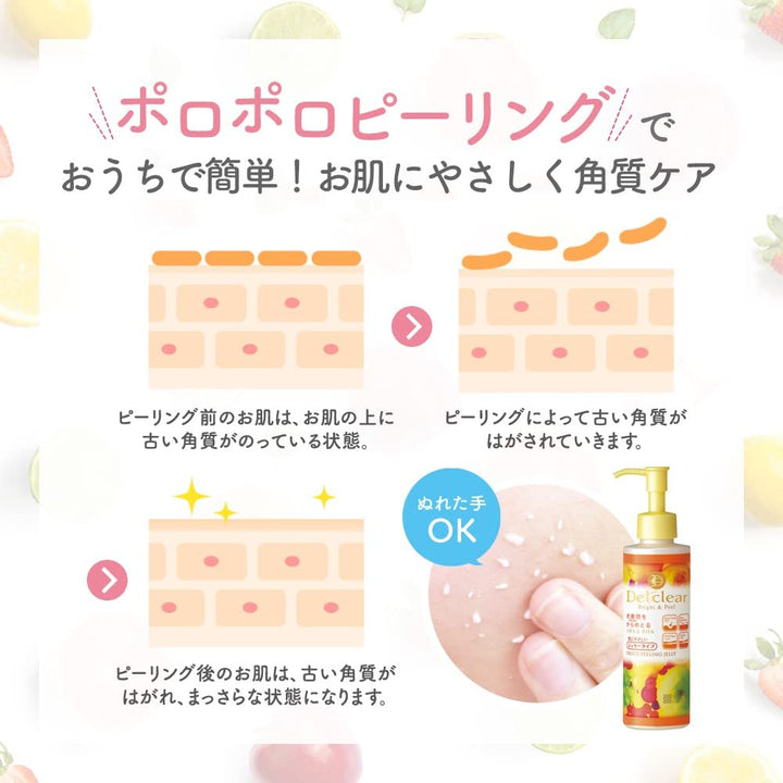 MEISHOKU DETCLEAR FACIAL PEELING GEL (MIX FRUIT) (japan import)