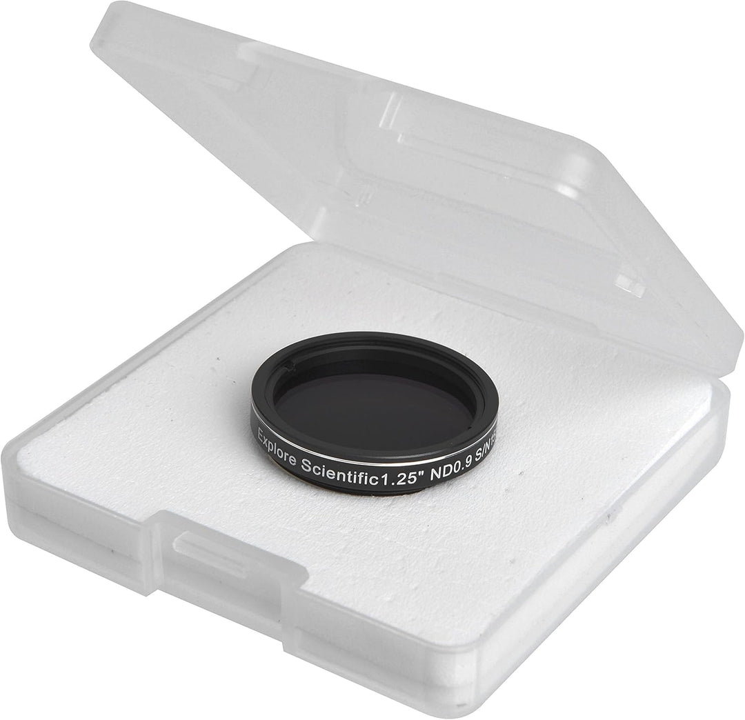 Explore Scientific 1.25" Graufilter für Teleskope zur Reduzierung der Helligkeit und Kontrasterhöhun
