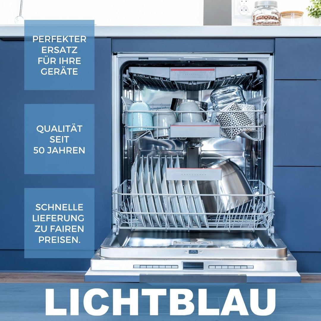 LICHTBLAU Seilzug Set 335mm für Geschirrspüler Türscharnier passend Bosch 611370 – Ersatzteil 006113