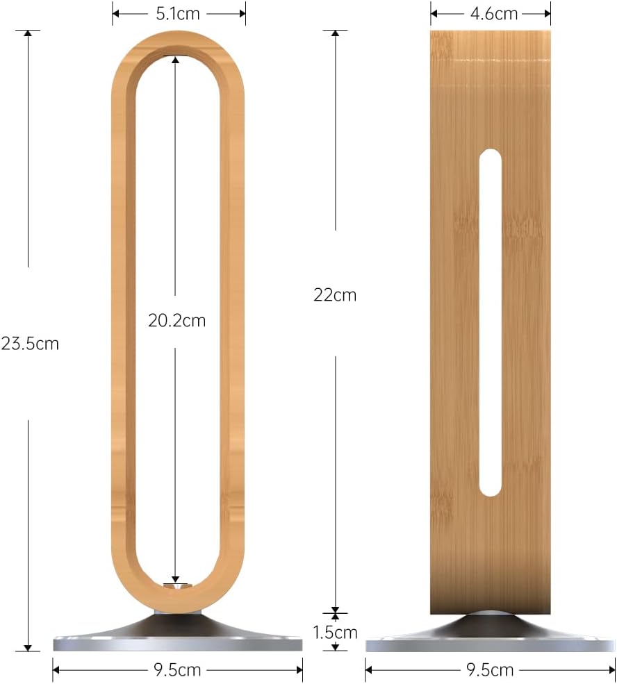 Kopfhörer Ständer Holz Schreibtisch U Form Headset Halterung Aluminium Gaming Kopfhörer Aufbewahrung