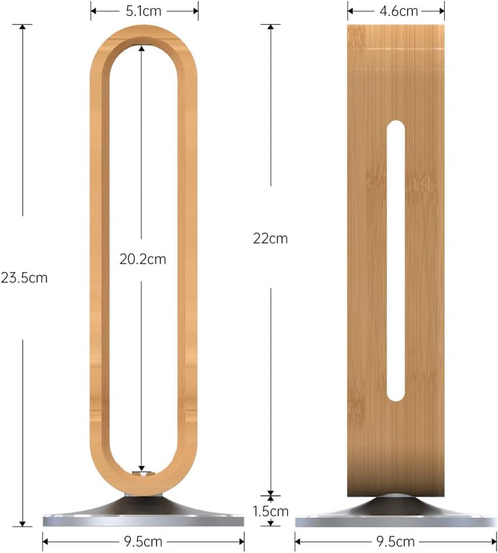 Kopfhörer Ständer Holz Schreibtisch U Form Headset Halterung Aluminium Gaming Kopfhörer Aufbewahrung