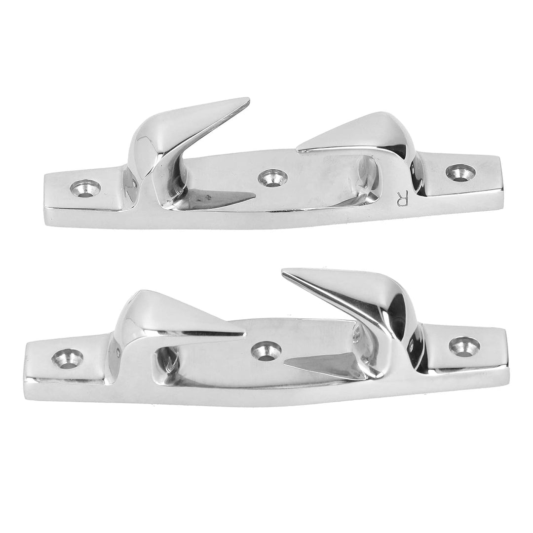 Bootsverankerung Festmacher, Bootsklampe 2St 152 mm / 6 Zoll Boat Dock Cleats links und rechts 316 E