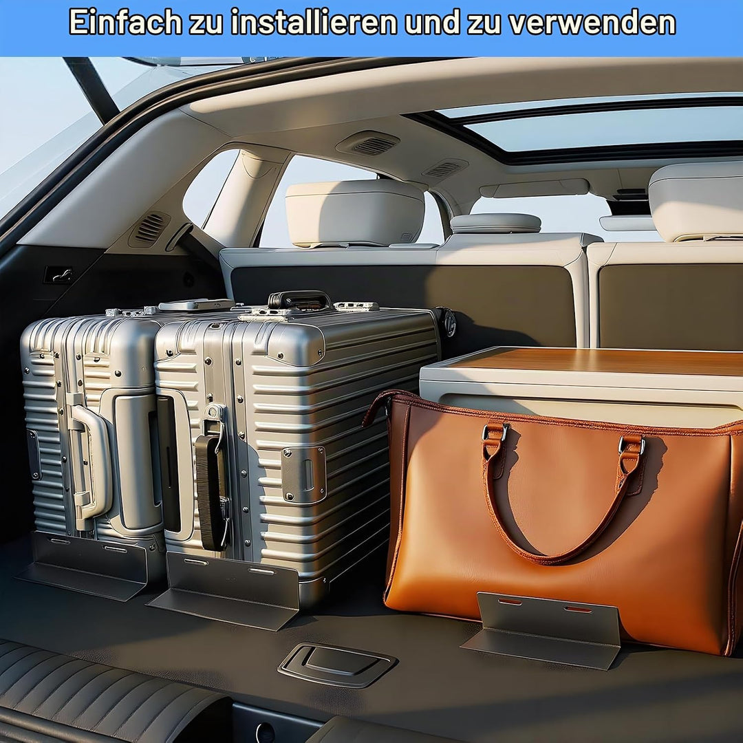Kofferraum Organizer 3 Stück Auto Gepäckfixierung Kofferraum für Universaler Auto Kofferraums Trenne