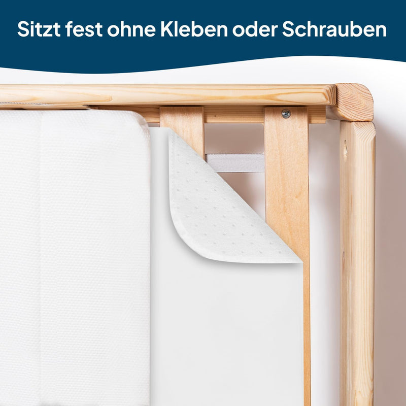 Blumtal® Lattenrost Auflage 80x200 cm - Oeko-TEX zertifizierter Lattenrost Matratzenschoner - Matrat