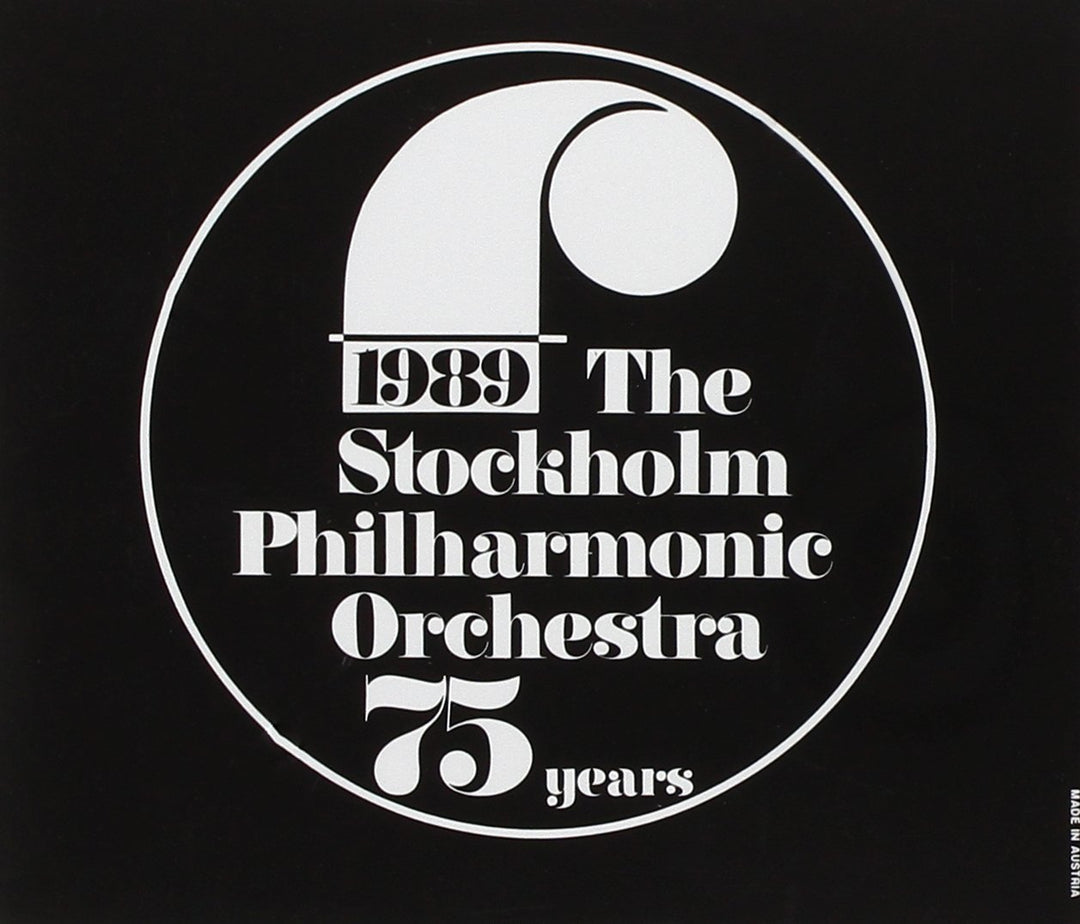 Stockholm Philharmonic Orchestra: 75 years - 1914-1989, Audio-CD