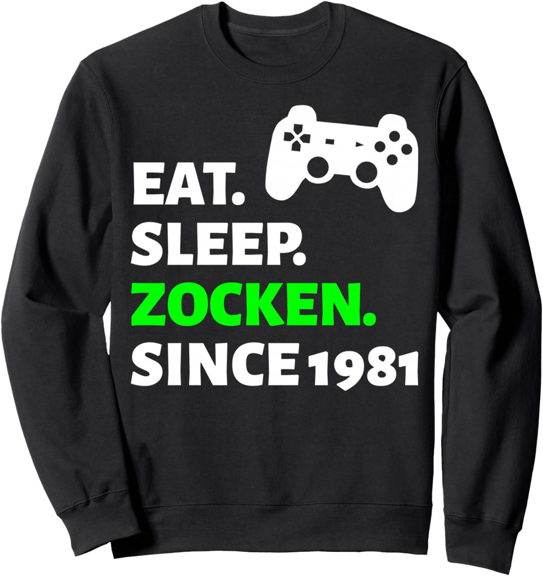 43. Geburtstag Mann Frau 43 Jahre 1981 Deko Lustig Sweatshirt