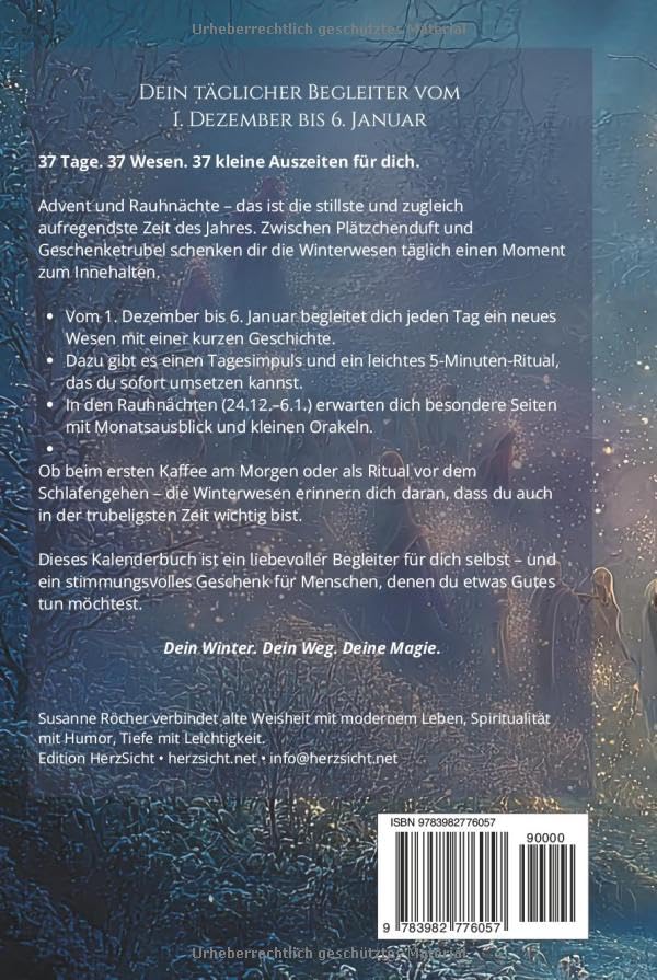 Winterwesen – Dein täglicher Begleiter vom 1. Dezember bis 6. Januar: Besonderer Adventskalender zum