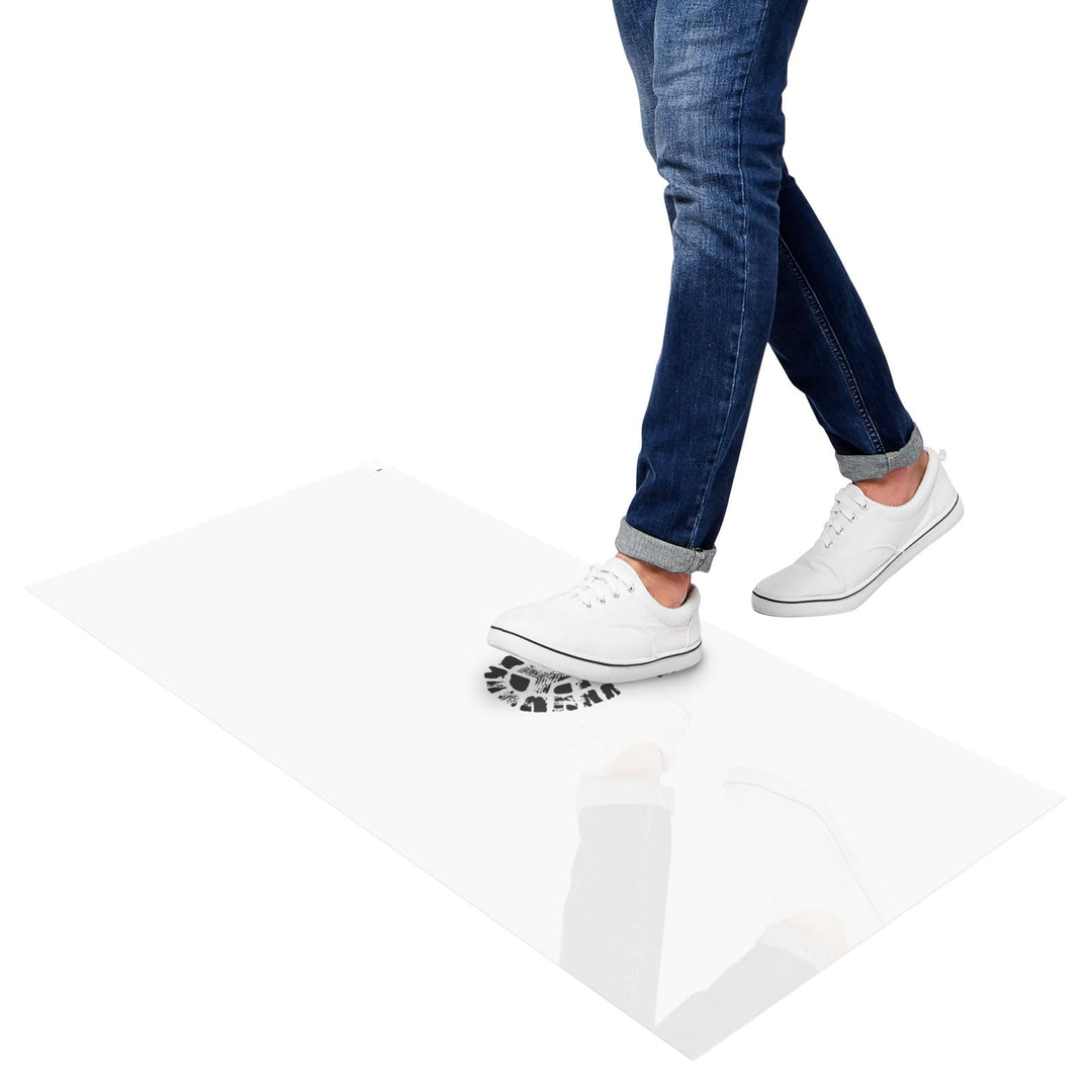 sourcing map 5pcs Reinraum-Klebefussmatten, 18" x 36" Polyethylen-Klebematten, Erfassen von Schmutz