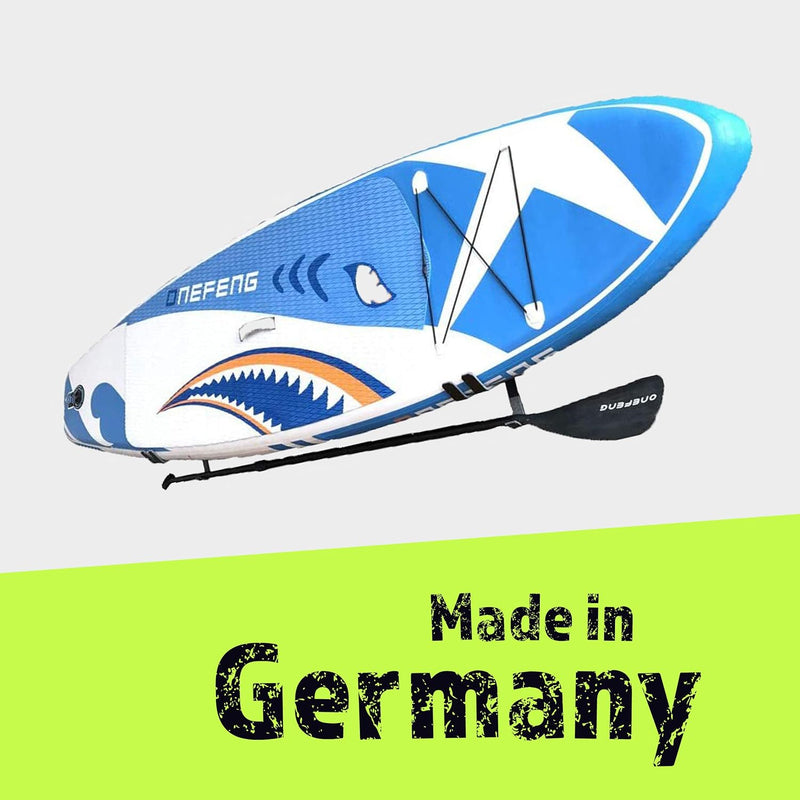 4boarder® SUP RACKy Wand-Halterung für SUP | Stand up Paddleboard | Surfboard | Longboard | Wellenre