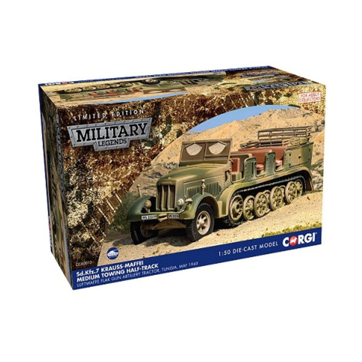 Sdkfz 7 Artilleriezugmaschine, Tunesien 1943 Sd.Kfz 7 Artillerie-Traktor - Tunesien, Sd.Kfz 7 Artill