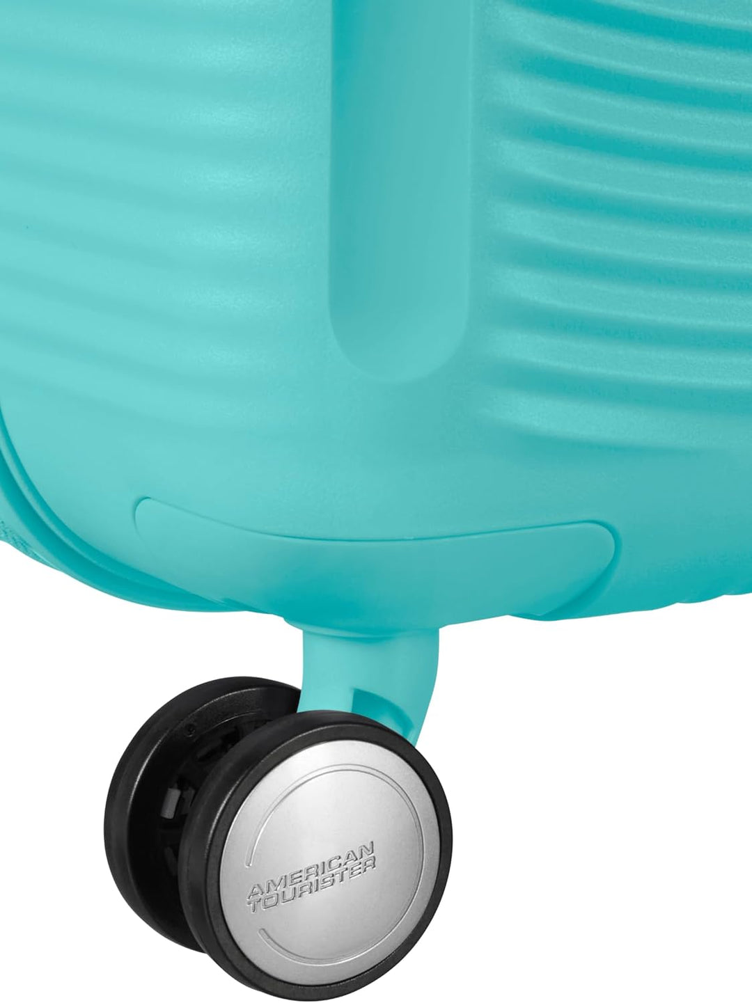 American Tourister Soundbox - Spinner L Erweiterbar Koffer, 77 cm, 97/110 L, Blau (Poolside Blue) Po