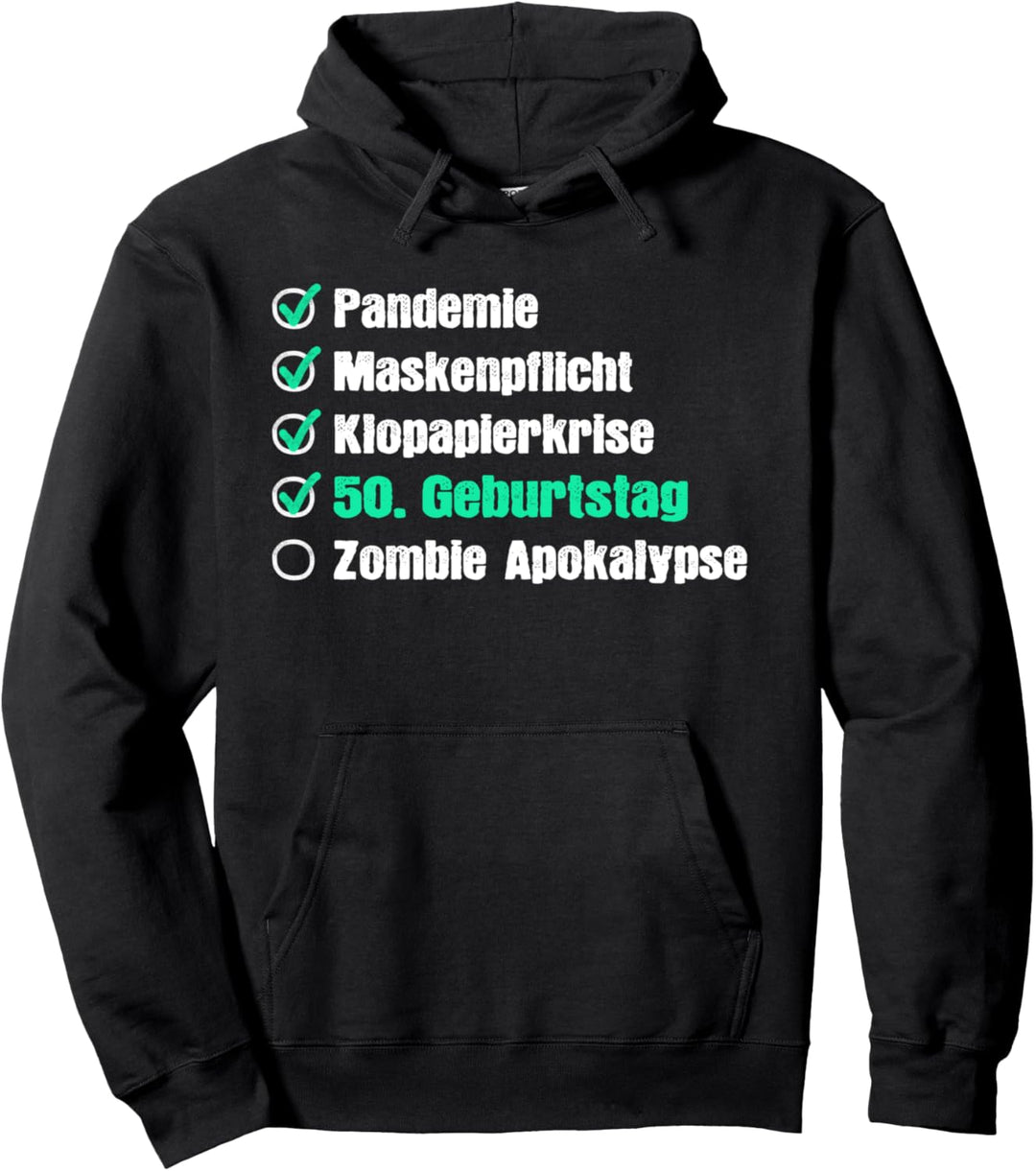 50. Geburtstag 50 Jahre 1971 Geschenk Mann Frau Lockdown Pullover Hoodie
