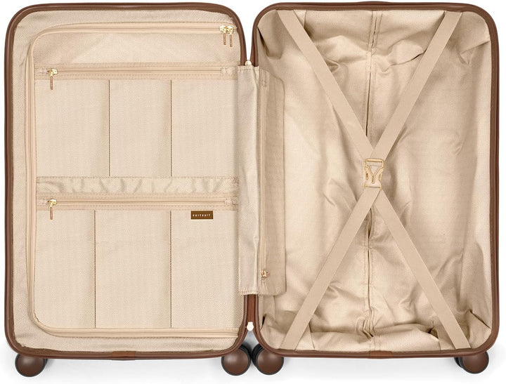 SUITSUIT Koffer Gross 66 cm - Leicht Hartschalen Reisekoffer mit Rollen - TSA-Schloss - 59 L - Fab S