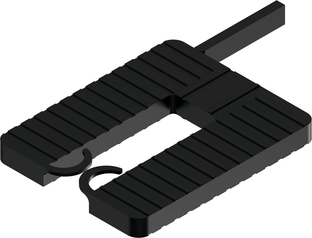 Roto/Gluske Distanzpalette EUROKLICK Typ 3 | 40 x 30 x 10 mm | Farbe braun | 500 Stück