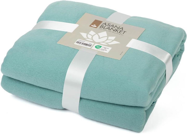 Bodhi Yogadecke ASANA Blanket | Weiche & Warme Kuscheldecke | Meditationsdecke für Shavasana | Tages