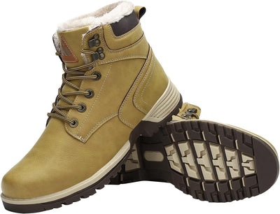 Mishansha Winterschuhe Warme Gefütterte Herren Damen Winterstiefel Wasserdicht Trekkingschuhe Wander