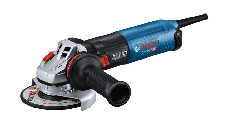 Bosch Professional Winkelschleifer GWS 17-125 SB (inkl. Zusatzhandgriff, Schutzhaube, Trennschutzhau