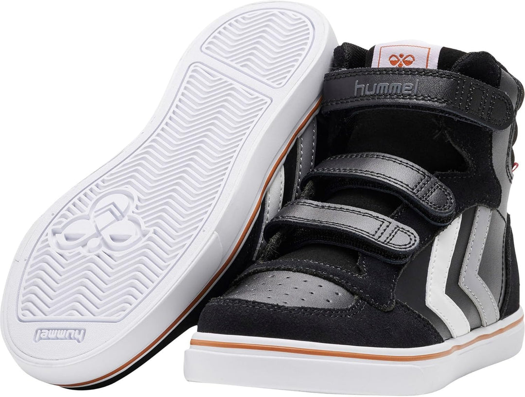 hummel Unisex Kinder Stadil Pro Jr Sneaker 26 EU Schwarz, 26 EU Schwarz