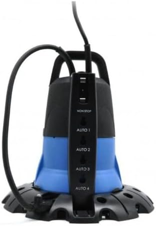 COIL Poolpumpe 200W - Hochleistungs Schwimmbadpumpe, Entwässerungspumpe 5500 l/h, 5m Hebekapazität -