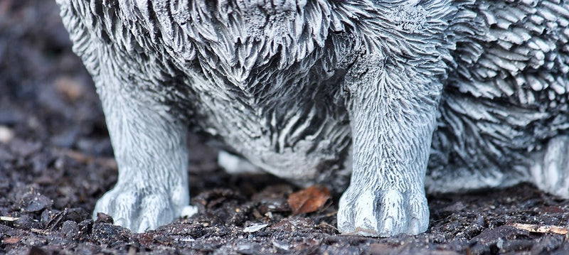 Stone and Style Steinfigur Igel Ferdinand, massiver Steinguss, Frost- und wetterfest bis -30°C