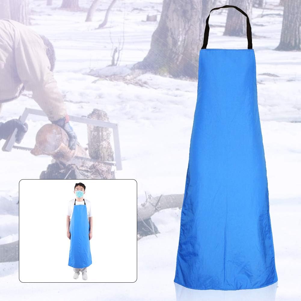 Blaue Cryo-Schürze, Kryo-Schürze, für Niedertemperatur-Gaskühllager