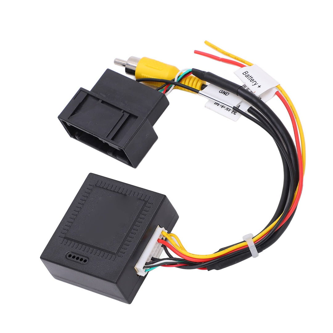 Rückfahrkamera-Konverter, 12 V 5 W RGB-auf-AV-Decoder-Box-Adapter für CC