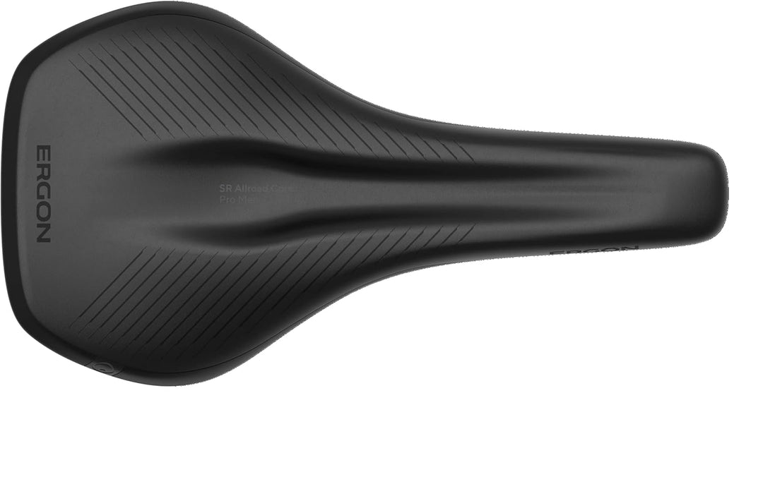 Ergon – SR Allroad Core Comp Fahrradsattel | Rennrad, Allroad, Gravel | Männer | 2 Grössen M/L Steal