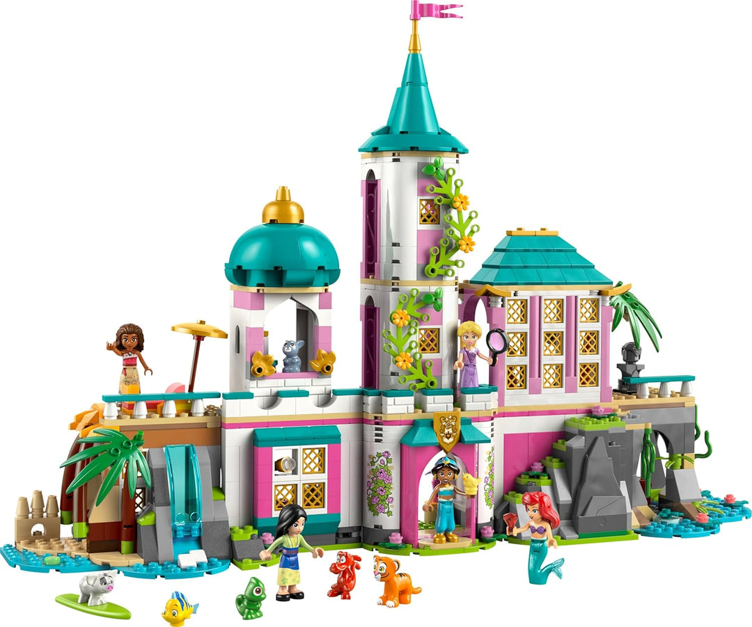 LEGO ǀ Disney Princess Schloss & königliche Haustiere – Set mit detaillierter Innenausstattung – ink